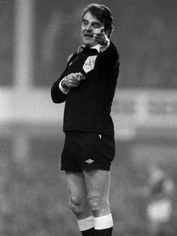 Pat Partridge Pat Partridge Referee who gave footballs first professional foul