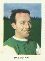 Pat Quinn (footballer) cardslittleoakcomau196667abcfootballersscot