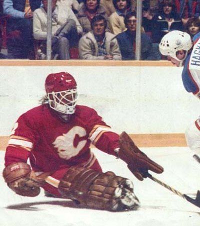 Pat Riggin Calgary Flames goaltending history Pat Riggin