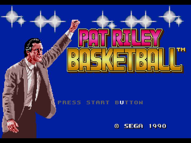 Pat Riley Basketball Pat Riley Basketball Super Real Basketball Sega Does