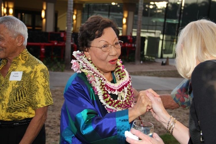 Pat Saiki Denby Fawcett Hawaii GOP Chairwoman Pat Saiki39s Great