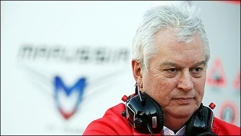 Pat Symonds F1 Marussia powered by Ferrari starting 2014 while Pat