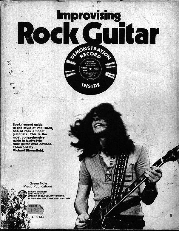 Pat Thrall Pat Thrall 1973 Improvising Rock Guitar Vol 1 Glenn Hughes Fan Forum