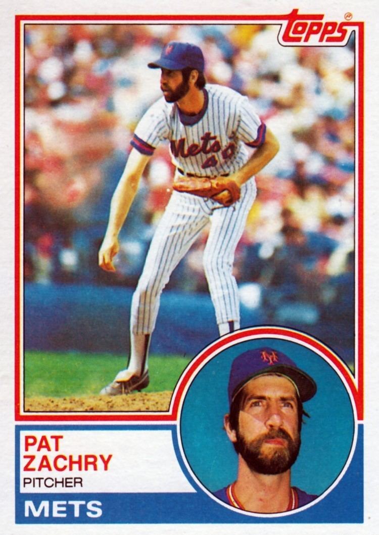 Pat Zachry Converted Mets Fan Facial Hair of Mets Past and Present Pat Zachry