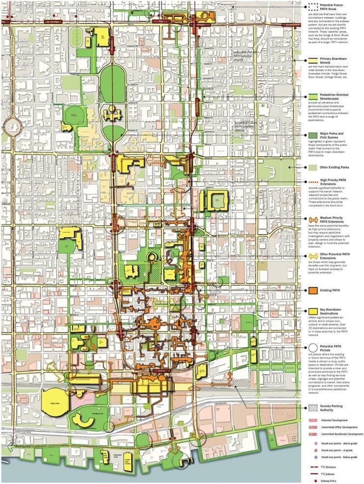 PATH (Toronto) PATH Master Plan Study A Look at the Future Vision for the