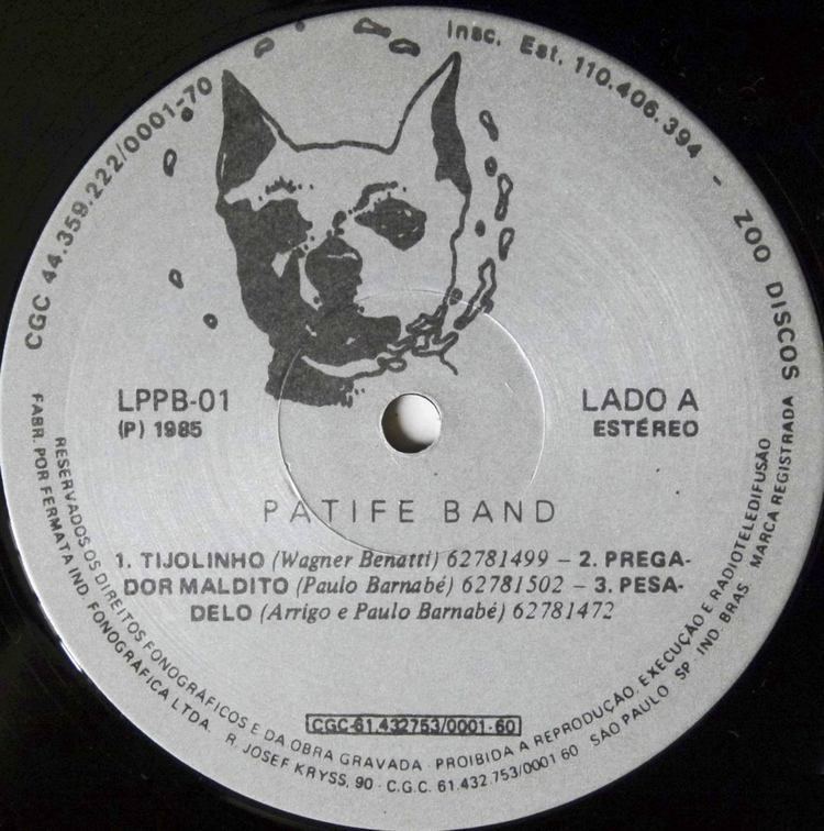 Patife Band Disco Furado Patife Band Independente 1985