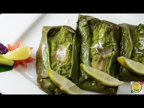 Patra ni machhi Fish and Chutney in Banana Leaves PATRA NI MACHI By Vahchef