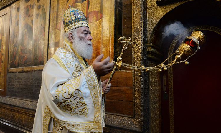Patriarch Theodore II of Alexandria Patriarch Theodoros II of Alexandria and Patriarch Kirill of Moscow