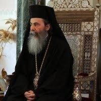 Patriarch Theophilos III of Jerusalem Greek Orthodox Patriarch of Jerusalem Theophilos III The