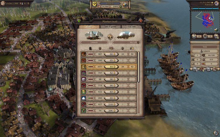Patrician IV Kalypso Announces Official Addon for Trading Simulation Patrician IV