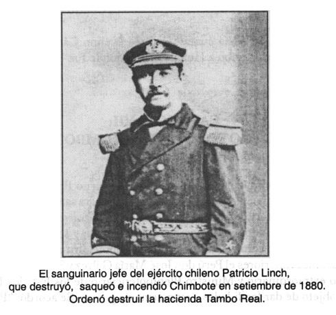 Patricio Lynch Historia de Chimbote 05 la guerra con Chile en Chimbote