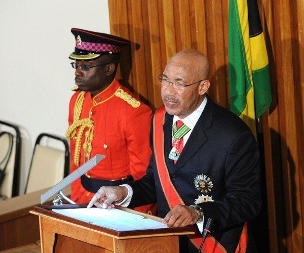 Patrick Allen (governor-general) Jamaica GleanerGalleryState OpeningRicardo MakynStaff