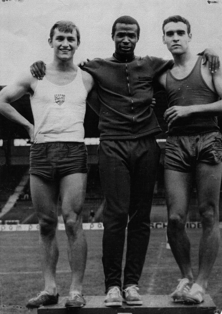 Patrick Bourbeillon Patrick Bourbeillon premier gauche 1968 Mexico 4X100 m 1972 4X100