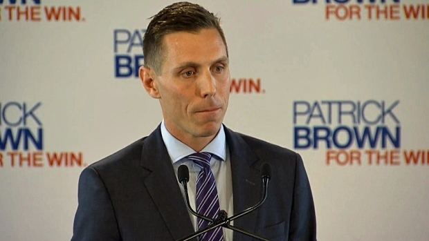 Patrick Brown (politician) Barrie MP Patrick Brown will seek Ontario PC leadership