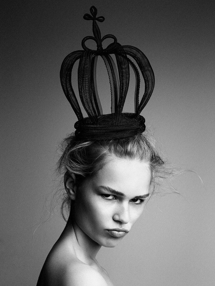 Patrick Demarchelier Anna Ewers by Patrick Demarchelier for Interview September