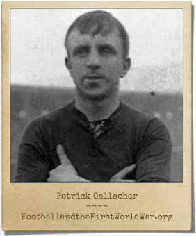 Patrick Gallacher Patrick Gallacher Service Record Football and the First World War