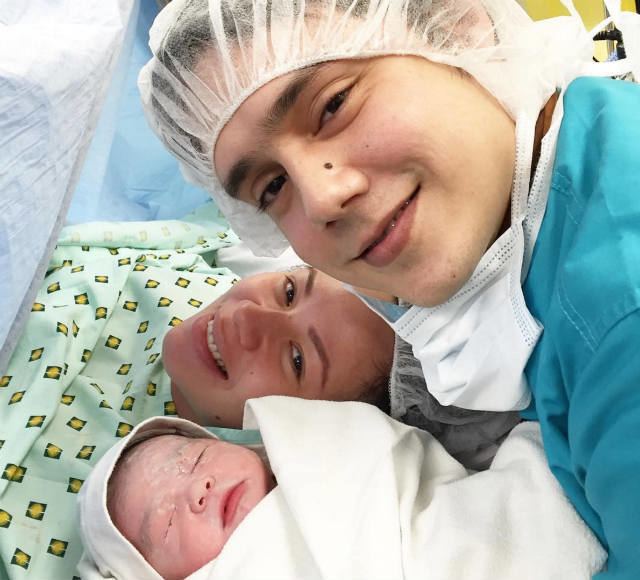 Patrick Garcia Patrick Garcia Nikka Martinez welcome baby girl