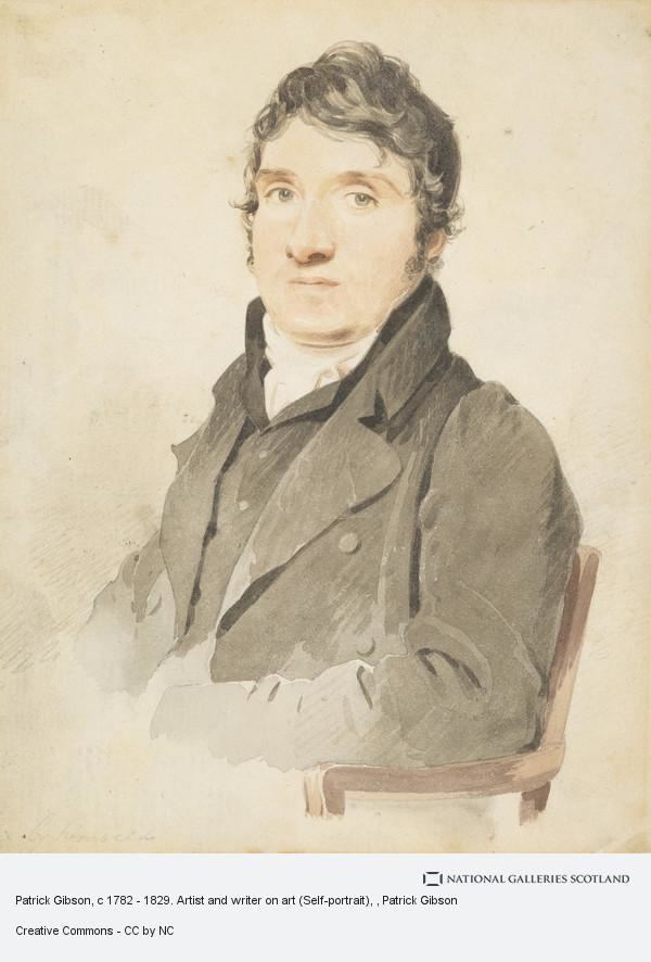 Patrick Gibson (artist) Patrick Gibson c 1782 1829 Artist and writer on art Self