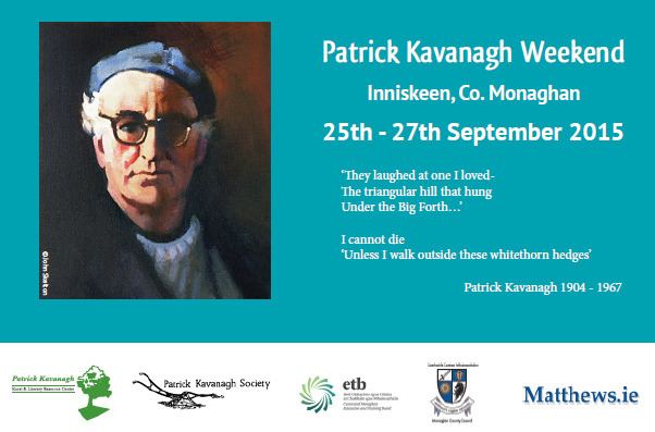 Patrick Kavanagh Annual Patrick Kavanagh Weekend Poetry Awards Patrick Kavanagh