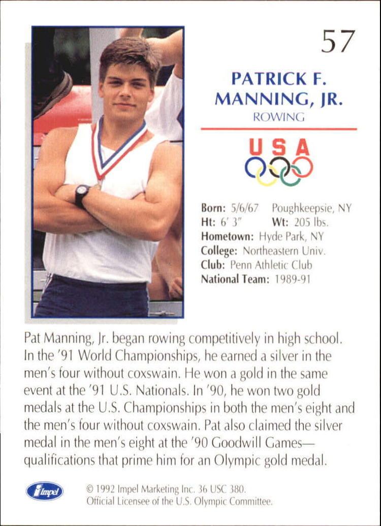 Patrick Manning (rower) 1992 Impel US Olympic Hopefuls 57 Patrick Manning JrRowing NMMT