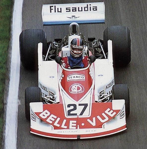 Patrick Nève Patrick Neve Williams Grand Prix Engineering March 761 Ford F1