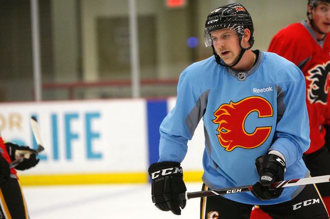 Patrick Sieloff Calgary Flames taking it easy with Pat Sieloff Flames