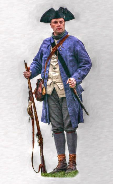 Patriot (American Revolution) Three Colonists Patriots