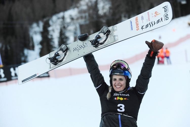 Patrizia Kummer 1 Sieg am ersten Weltcup der Saison fr Patrizia Kummer Snowboard