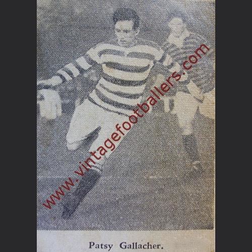 Patsy Gallacher Gallacher Patsy Image 3 Celtic 1920 Vintage Footballers