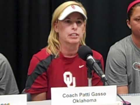 Patty Gasso Oklahoma Softball Head Coach Patty Gasso 52611 By