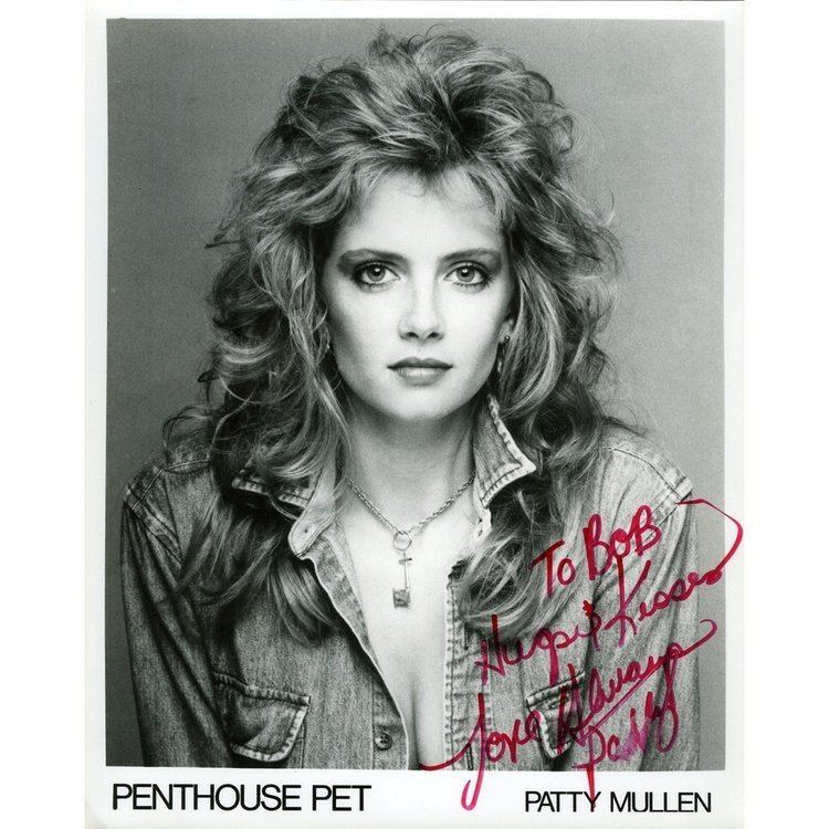 Patty Mullen Signed Patty Mullen 8x10 Penthouse Publicity Headshot Lot 0198