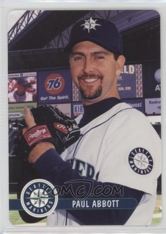 Paul Abbott (baseball) 2001 Keebler Seattle Mariners Stadium Giveaway Base 21 Paul