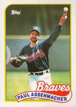 Paul Assenmacher Atlanta Braves 100 Favorite Players from the 1970s 38 PAUL