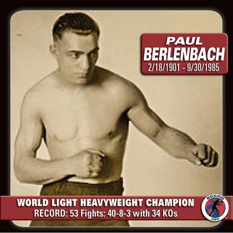Paul Berlenbach Paul Berlenbach Retains World Light Heavyweight Title