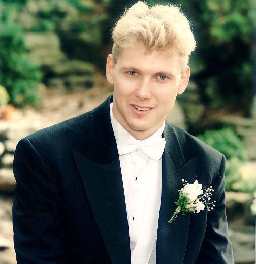 Paul Bernardo during their wedding with Karla Homolka