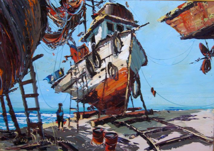 Paul Blaine Henrie paul blaine henrie BOAT ART