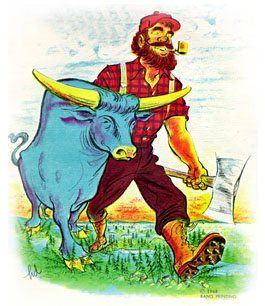 Paul Bunyan Paul Bunyan and Babe the Blue Ox quot A Tall Talequot wonderful