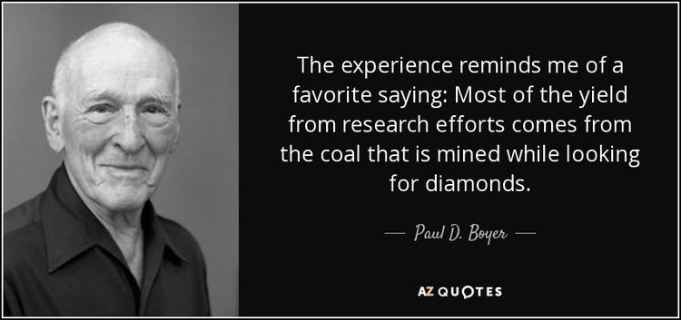 Paul D. Boyer TOP 18 QUOTES BY PAUL D BOYER AZ Quotes