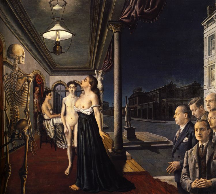 Paul Delvaux The Musee Spitzner Paul Delvaux WikiArtorg