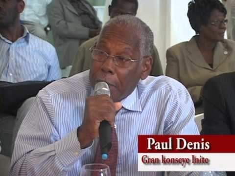 Paul Denis (Haiti politician) Interventions de Paul Denis INITE et de Himmler Rbu GREH YouTube