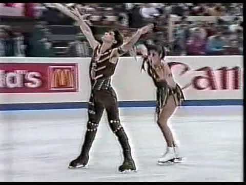 Paul Duchesnay Duchesnay amp Duchesnay FRA 1988 Worlds Ice Dancing