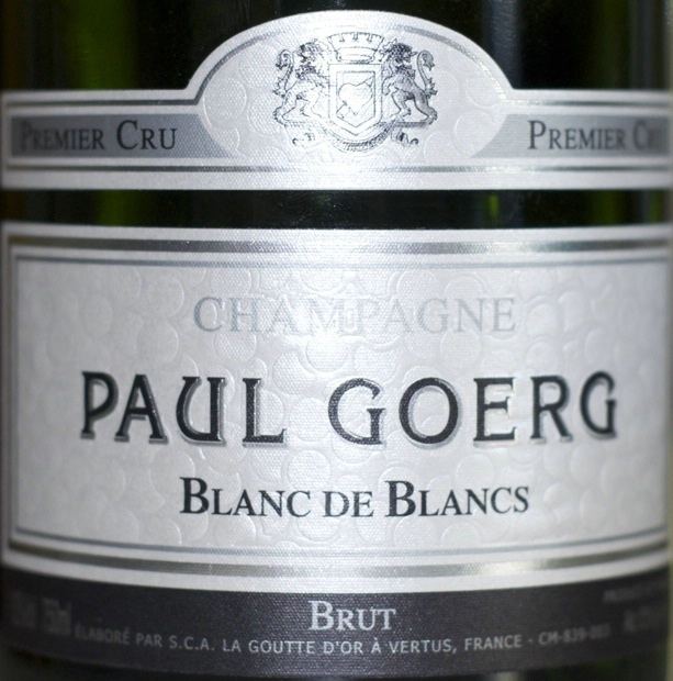 Paul Goerg NV Paul Goerg Champagne Premier Cru Blanc de Blancs Brut France