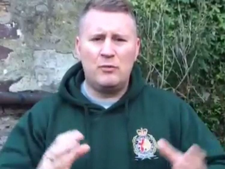 Paul Golding Britain First leader Paul Golding arrested during party campaign in