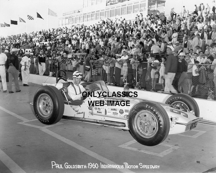 Paul Goldsmith 1960 Indy 500 Paul Goldsmith Offy Car Auto Racing Photo