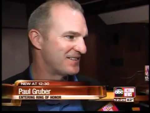 Paul Gruber Bucs former left tackle Gruber inducted into Ring of Honor YouTube