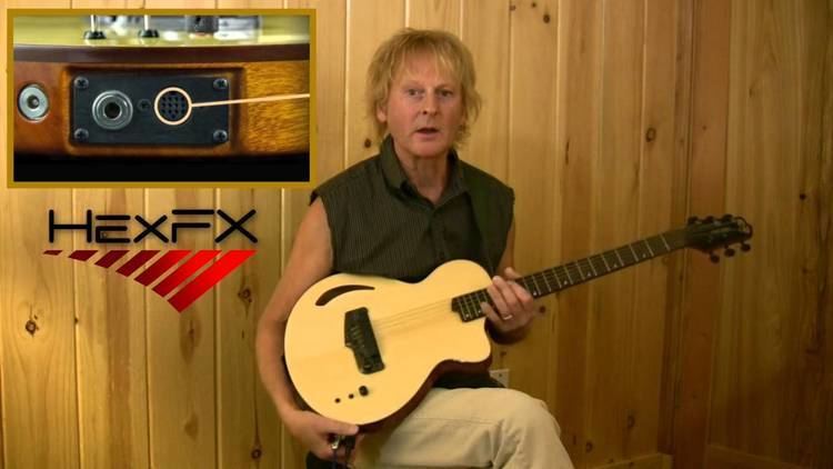 Paul Hanson (guitarist) Paul Hanson Demos the Willcox Atlantis Guitar YouTube