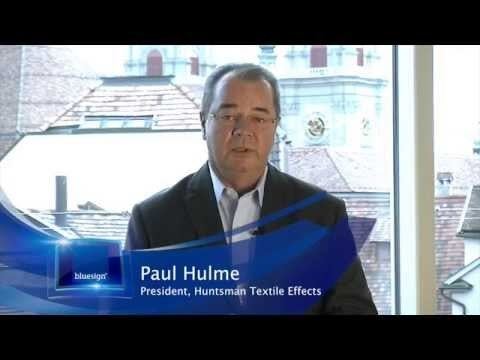 Paul Hulme Testimonial Paul Hulme President Huntsman Textile Effects YouTube
