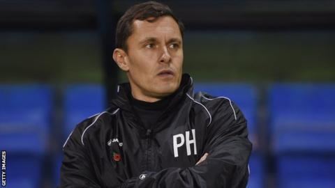 Paul Hurst Paul Hurst Grimsby Town boss has not been tempted away from