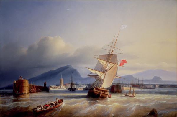 Paul Jean Clays The Port of Leith painting Paul Jean Clays Oil Painting