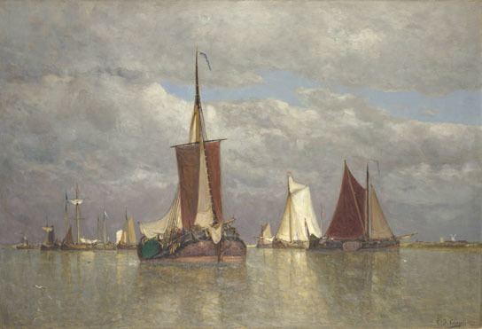 Paul Jean Clays Paul Jean Clays Ships lying near Dordrecht NG815 The